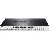 D-Link DGS-1510-28XMP netwerk-switch Managed L2/L3 Gigabit Ethernet (10/100/1000) Power over Ethernet (PoE) Zwart, Grijs