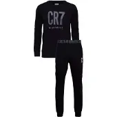 Cr7 - Cristiano Ronaldo Pyjama long 'Homewear' bleu / noir