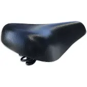 Falko Selle de vélo ABi Evo en mousse confort avec chariot de selle noir