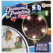 Toi-Toys 46656A - Bricolage - Lampe Diamant - Mandala (5D) Cristal diamant bricoler créativement soi-même