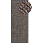 vidaXL Paillasson touffeté 60x150 cm Marron foncé