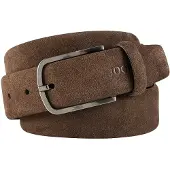 JOOP! Ceinture brun foncé / argent