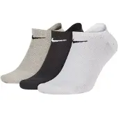 Nike Chaussettes de sport beige chiné / gris chiné / noir