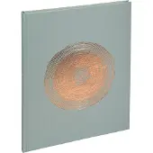 Exacompta Livre d'or 100 pages tranche or Ellipse - Vert (27 x 22 cm)