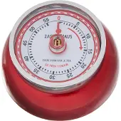 Zassenhaus Minuteur de cuisine SPEED, rouge métallique