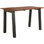 Dimehouse Table De Bar Industrielle Aberdeen 147x80 cm