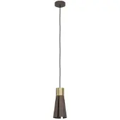 Eglo Lampe à suspension moka Losalomas Ø 13,5 cm
