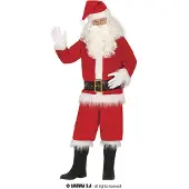 Guirma Santa Claus Luxury Men Costume Rouge L