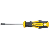 Bgs Tournevis cruciforme PH1 longueur tige 80 mm poignée ergonomique
