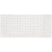 Overig Tapis Fond de baignoire antid?rapant Caoutchouc QUADRO 36x76cm Blanc