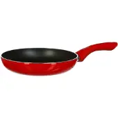 Secret De Gourmet Poêle en émail, aluminium, rouge, ?20 cm
