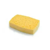Spontex Eponge en cellulose Azella 09, compostable, paquet de 10 pièces, Ustensiles de nettoyage, Jaune