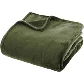 Atmosphera Plaid 156047K, natural green, 130 cm x 180 cm (180 x 130 cm)