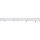 vidaXL Tissu brise-vent 9 pièces 1200 x 120 cm blanc sable