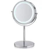 kela Miroir de sol Tio métal chromé 33,0cm 13,0cm