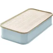 IDesign Boîte de rangement iDesign Medium Avec Couvercle Gris