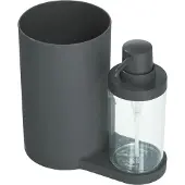 IDesign Distributeur de Savon avec Porte Rouleau iDesign Noir