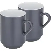 kela Mug Kela Mattia Grey (Ensemble de 2)