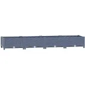vidaXL Hochbeet 160x40x23 cm Polypropylen