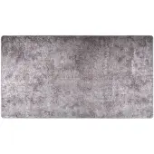 vidaXL Tapis lavable antidérapant 190x300 cm gris