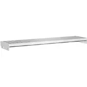 vidaXL Marche en caillebotis 100x24x7 cm Acier galvanisé