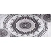 vidaXL Tapis lavable antidérapant 80x300 cm Multicolore