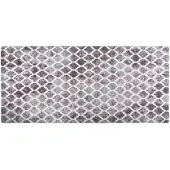 vidaXL Tapis lavable antidérapant 80x300 cm Multicolore