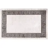 vidaXL Tapis lavable antidérapant 80x150 cm Beige clair