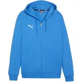 Puma Hommes, Pull-over, teamGOAL Casuals Veste à capuche, Bleu, (M)