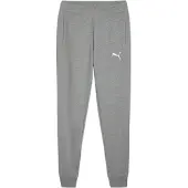 Puma Pantalon de sport 'Team Goal' gris chiné / blanc