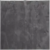 vidaXL Tapis HUARTE à poils courts doux lavable anthracite 200x200 cm
