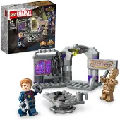 LEGO 76253 Quartier général Marvel des Gardiens de la Galaxie Volume 3 Film Set, jeu de construction, idée de cadeau pour les enfants à partir de 7 ans avec les minifigures de Groot et Star-Lord