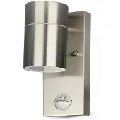 V-TAC Applique murale extérieure avec détecteur 1xGU10/35W/230V IP44