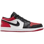 Nike Chaussures 1 Low Bred Toe, 553558612