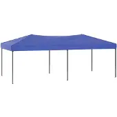 vidaXL Tente de réception pliante bleue 3x6 m