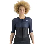 Sportful Pro Short Sleeve Jersey Noir L Femme