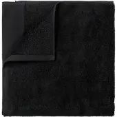 Blomus Serviette de Toilette Blomus Riva Black (50 x 100 cm)
