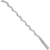 vidaXL Supports de plantes en spirale 20 pcs Acier galvanisé 170 cm