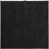 vidaXL Tapis HUARTE à poils courts doux et lavable noir 240x240 cm