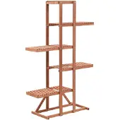 vidaXL Support pour plantes en bois de cèdre 86x36x139 cm
