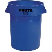 Rubbermaid Poubelle Plastique Bleu | 121 litres