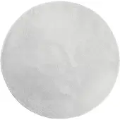 vidaXL Tapis HUARTE à poils courts doux et lavable gris Ø 80 cm
