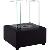Qlima - Cheminée À L'éthanol Décorative FFB 022 Noir