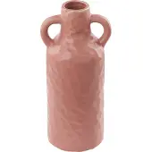 Beliani Vase en porcelaine rose 24 cm DRAMA (1x)