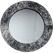 Mars & More : miroir en forme de vache, noir et blanc, 25 cm