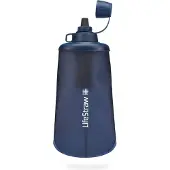 LifeStraw Peak Series Collabsible Squeeze Bottle, 650ml, bleu foncé