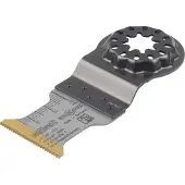 Wolfcraft Lame de scie plongeante ˮExpertˮ CT TiN, empreinte STARLOCK, aluminium, inox - 4251000