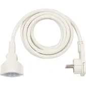 Brennenstuhl Rallonge en Plastique 3 m Blanc