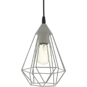 Eglo Suspension grise Tarbes cheville