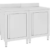 vidaXL Armoire de travail 120x60x96 cm acier inoxydable